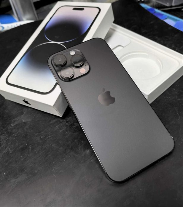 iPhone 14 Pro Max Black 128 GB Full Box