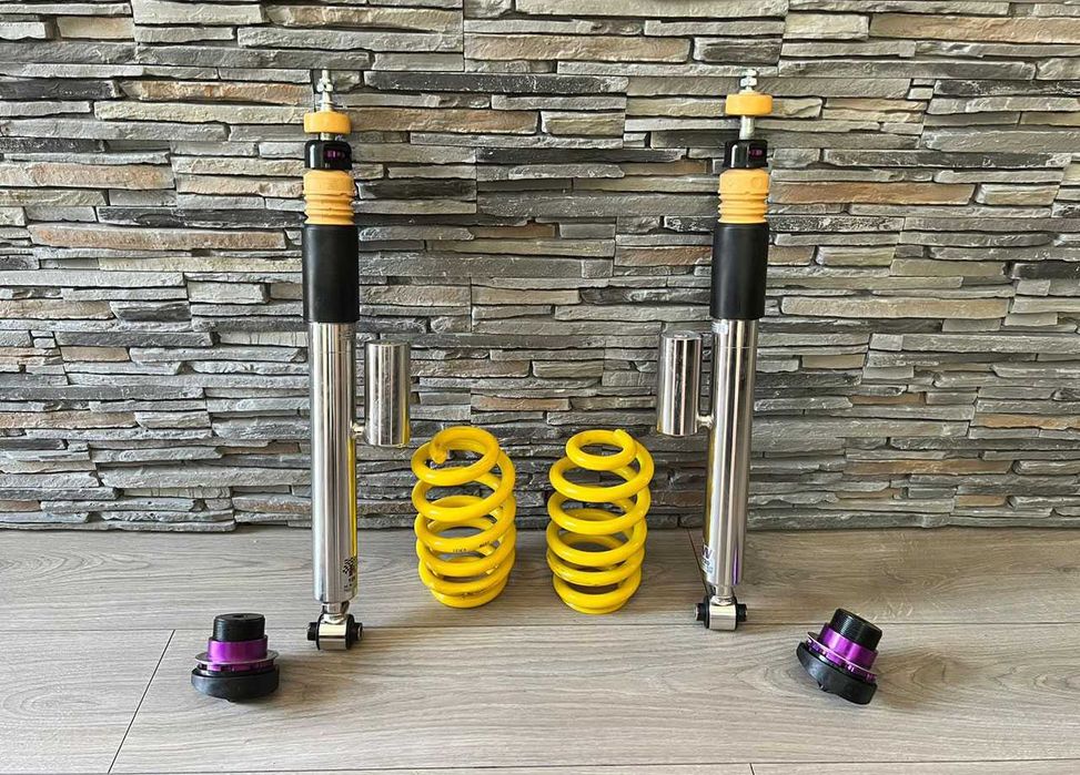 Suspensie Sport Reglabila Audi A4 B9 A5 F5 - KW V3 inox 53mm