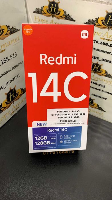 Hope Amanet P3 Redmi 14 C SiGiLAT