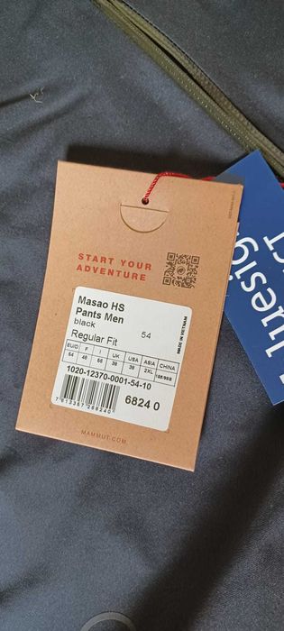 Vand suprapantaloni Mammut Masao HS pt schi alpinism