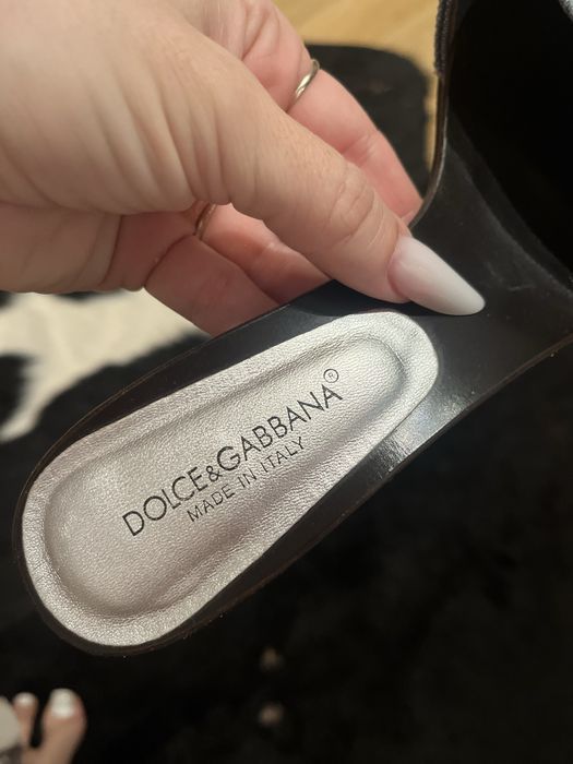 Sandale originale D&G denim marime 37