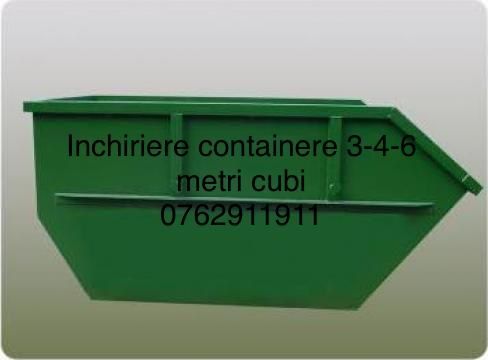 Inchiriez container moloz inchiriere bena gunoi container deseuri