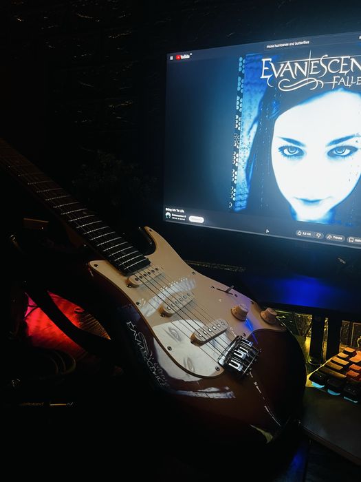 Chitara Morgan Legends Series + amplificator + cablu Roland (nou)