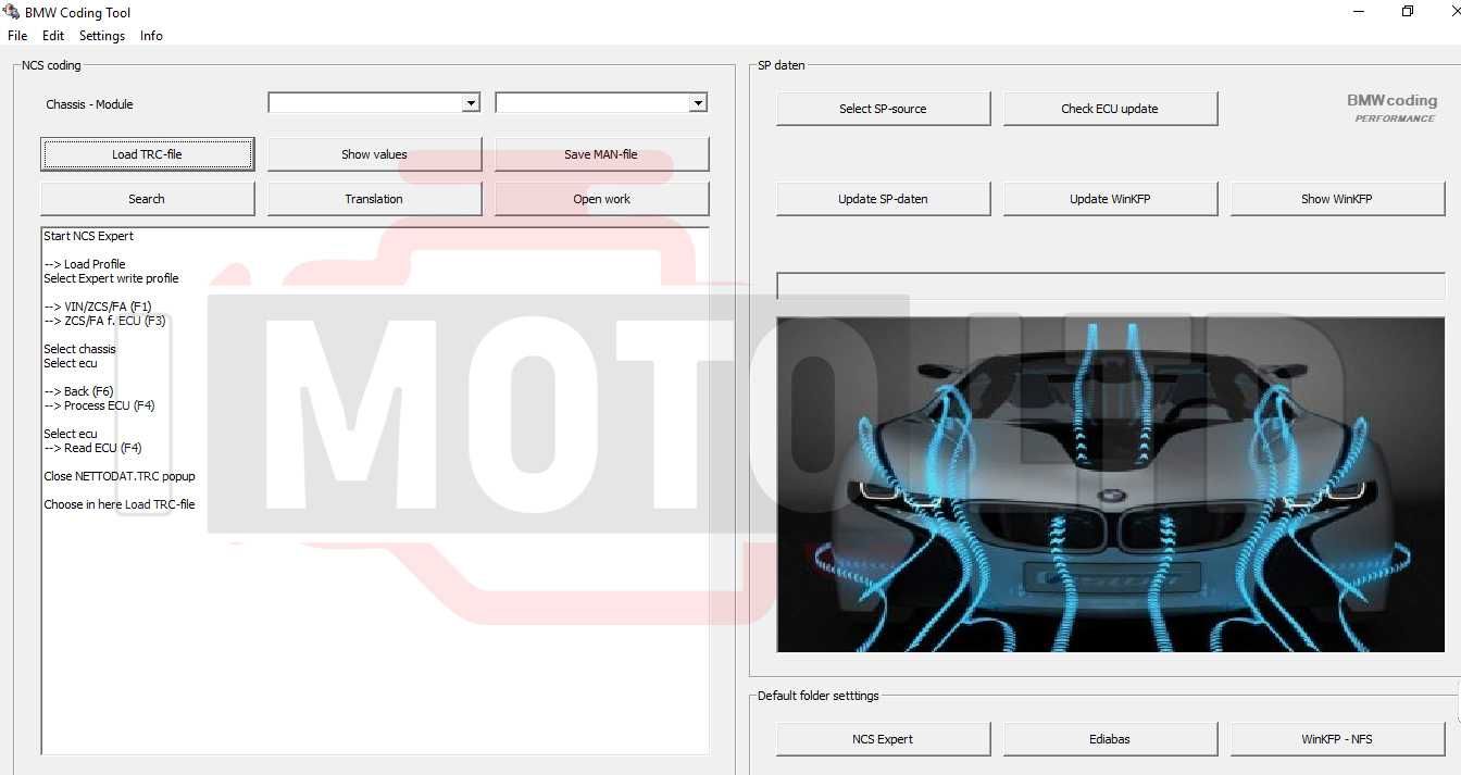 Софтуер за диагностика на BMW - ISTA(RHEINGOLD)/INPA/NCS EXPERT/E-SYS