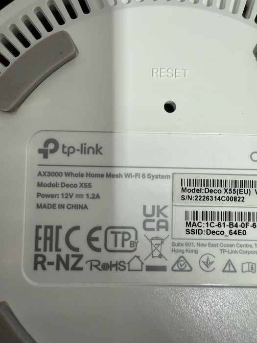 Router Mesh Tp-Link Deco X55 Ax3000