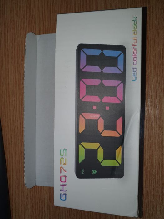 Ceas digital Led cu afișaj mare