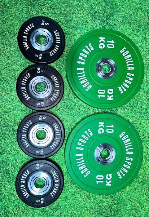 Discuri Olimpice Bumper Profesionale, 5 Kg - 25 Kg