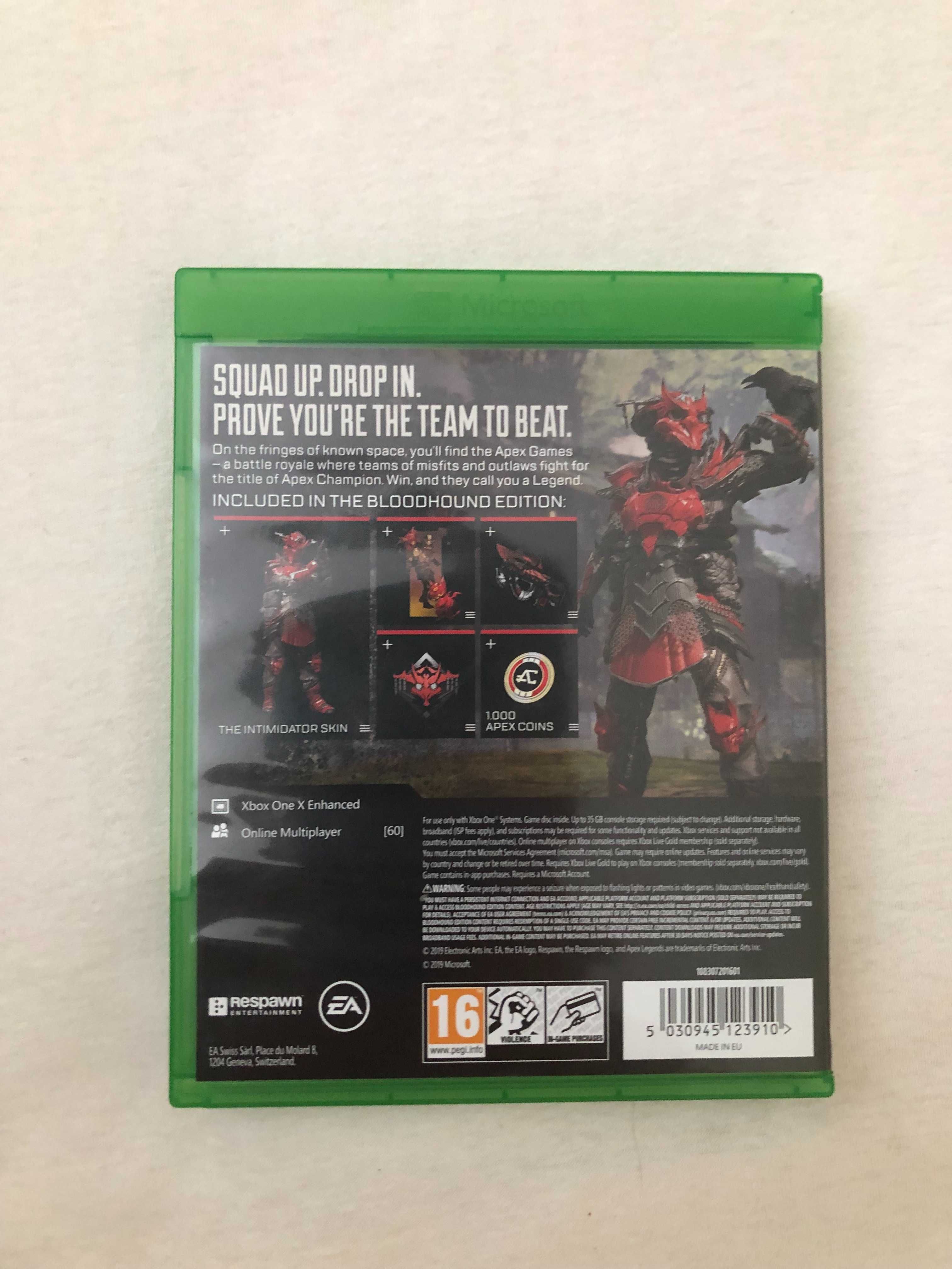 Apex legends disc XBOX One