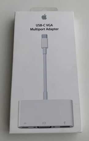 Adaptor Apple USB-C to VGA Multiport Adapter (MJ1L2ZM/A) Nou sigilat