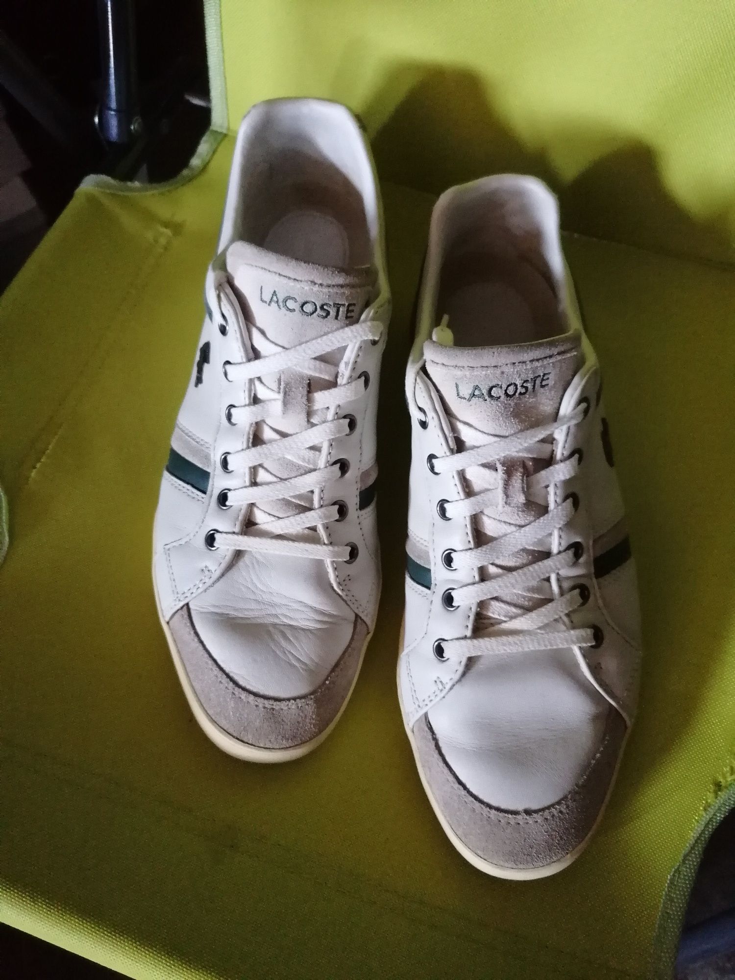 lacoste leather shoes 43