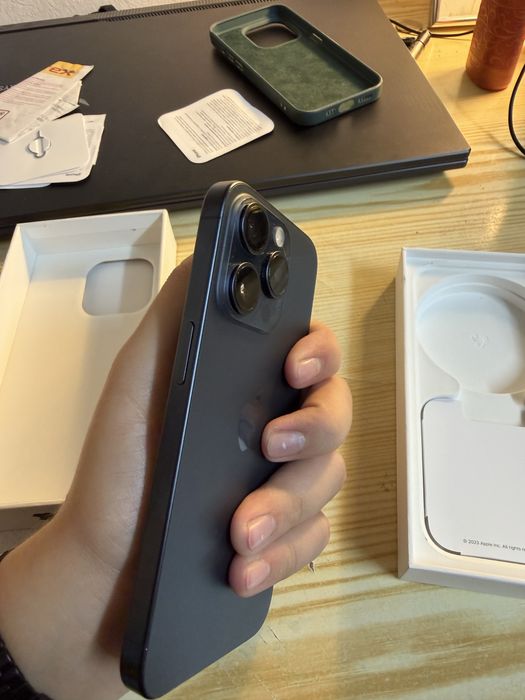 IPHONE 15 PRO, Blue Titanium, 128 GB