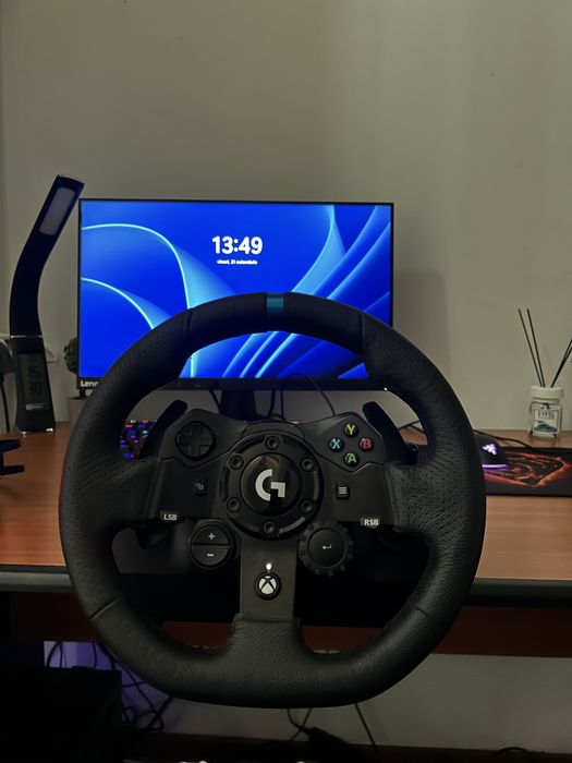 Volan Logitech G923 Trueforce+ schimbator H shifter