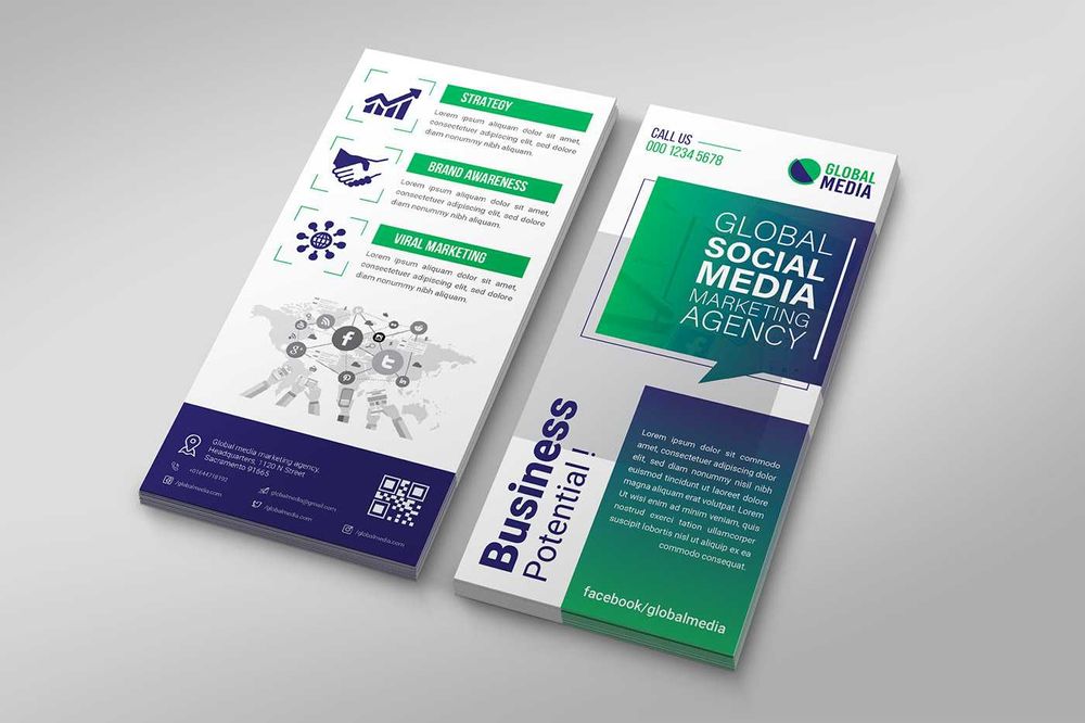 vizitka Flayed  buklet logatip onlayn zakas olamiz