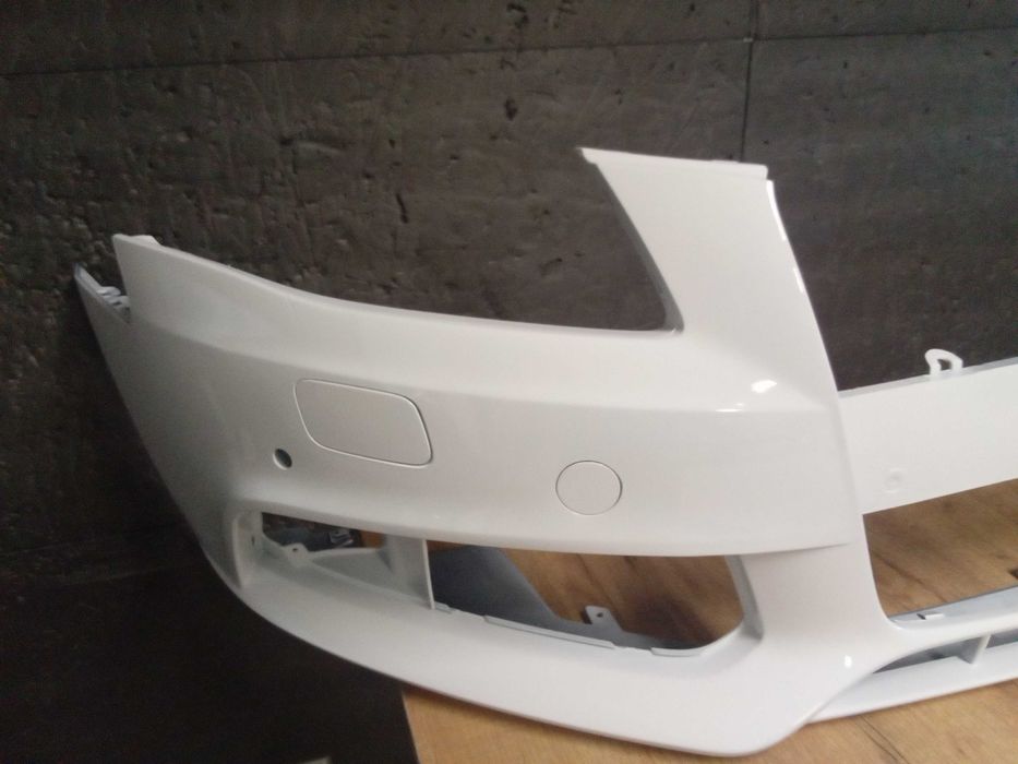 Bara fata Audi A4 B8 cu spalator, senzori Alb LY9C Ibis White 07-12