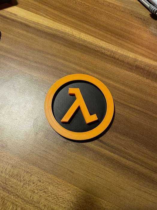 Emblema Half Life cu display stand