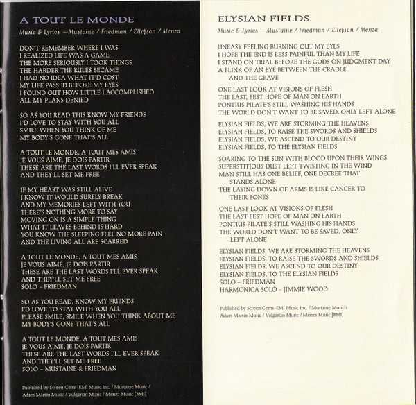 CD Megadeth - Youthanasia 1994