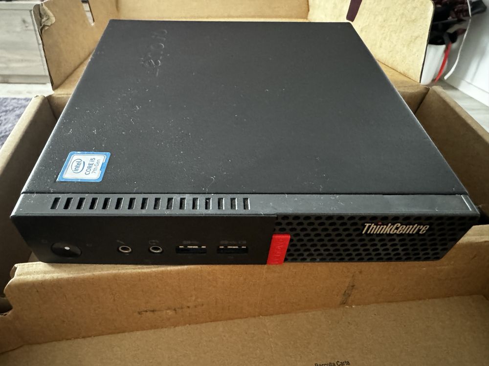 Lenovo ThinkCentre M710q i5 7400t,8gb ram, 500 gb SSD WD Blue