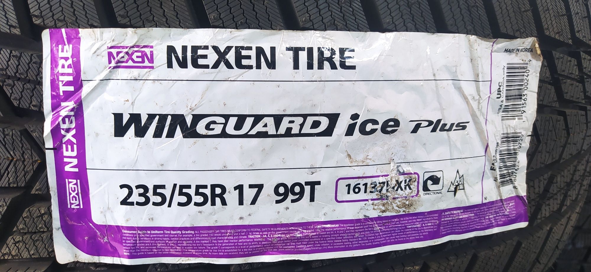 235/55R17 Nexen WG ice