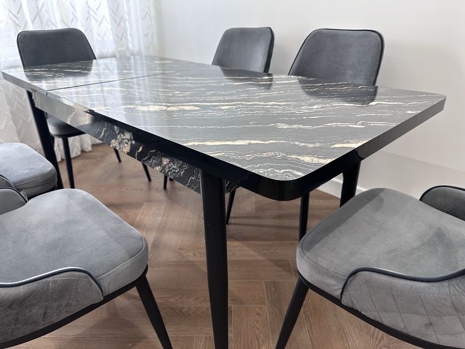 Стол, стулья 6 шт в Отличном состочнии