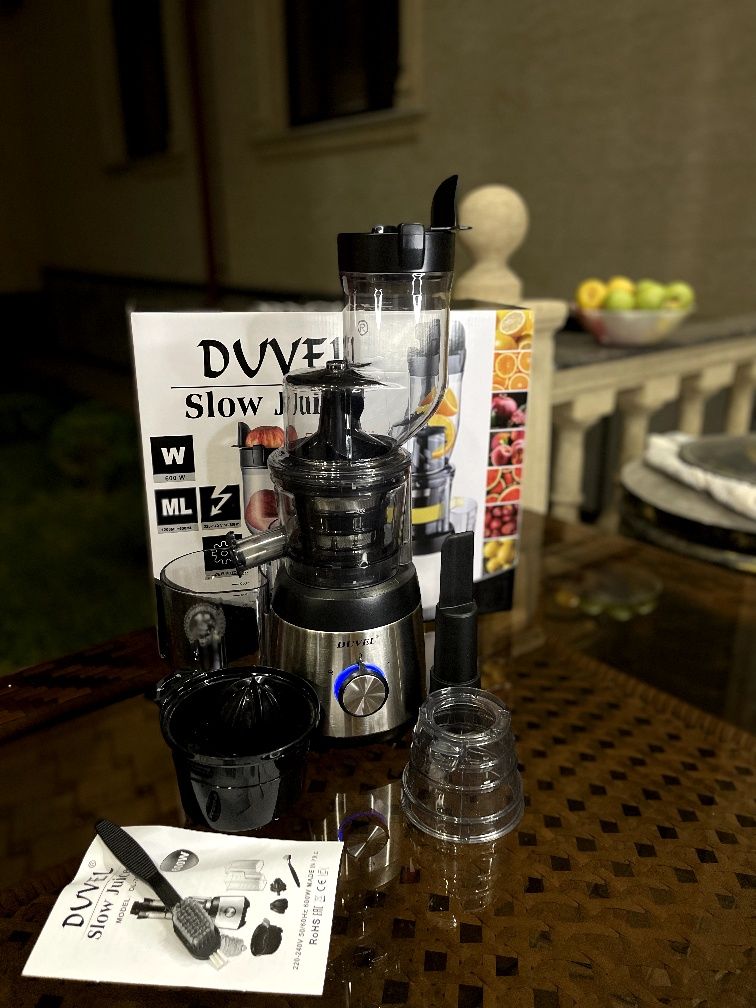 Соковыжималка Шнековий Duvel dl-7008 Шнековая Соковижималка Shnek Sok