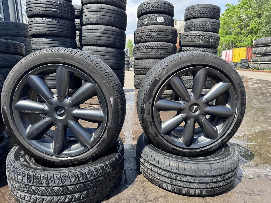 Set Complet Premium: Jante Originale 18" MINI Cooper + Anvelope V/I
