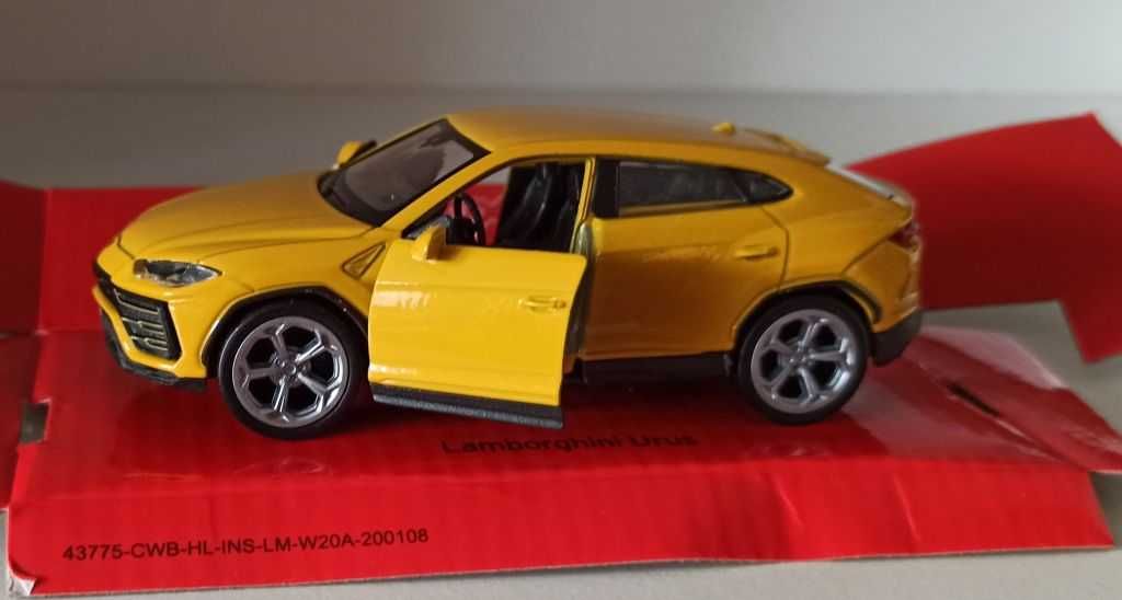 Macheta Lamborghini Urus 2018 galben - Welly 1/36