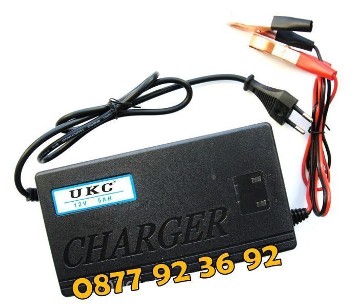 UKC ВИСОКОКАЧЕСТВЕНО зарядно устройство за акумулатор за кола 5AMP