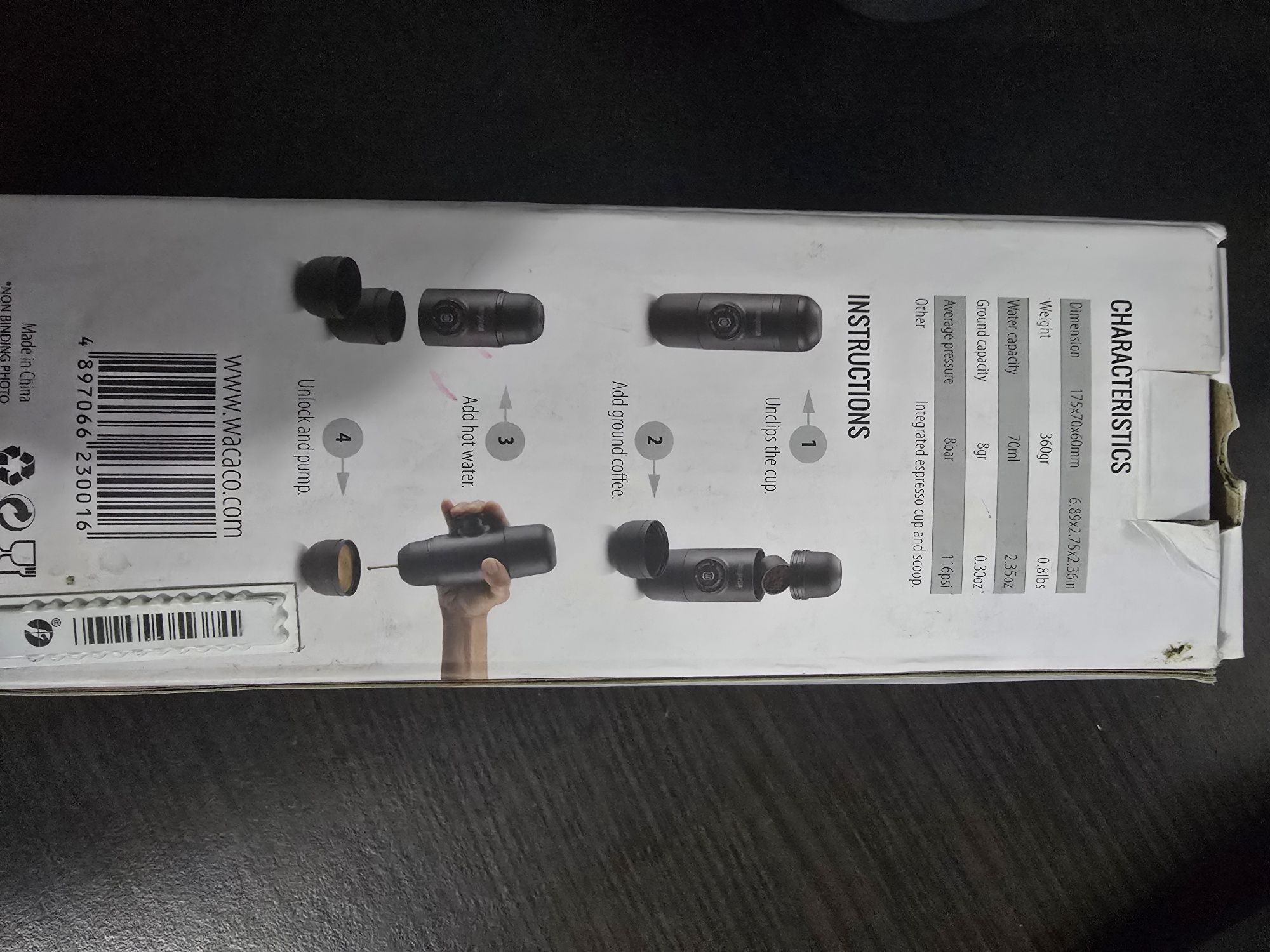 Wacaco minipresso - expresor portabil