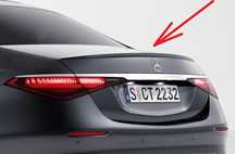 Спойлер AMG за багажника за Mercedes S-class W223