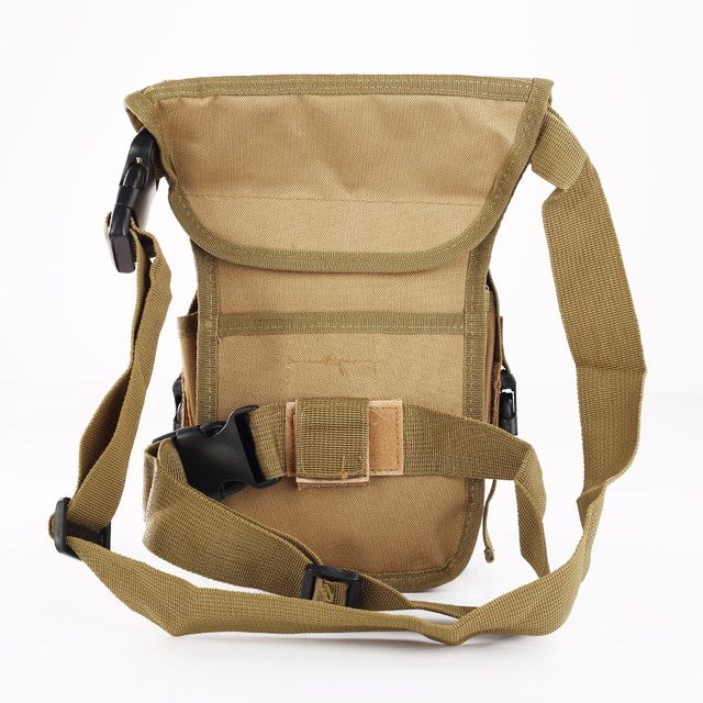 Тактическа чанта за крак военна ловна  водоустойчива надписа се маха