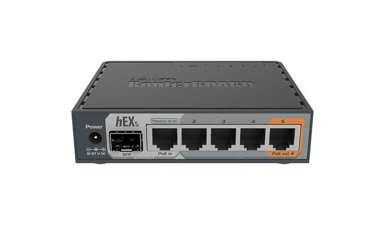 Маршрутизатор MikroTik hEX S RB760iGS