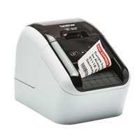 НОВ Brother Термо принтер QL800, за етикети + лента DK22205