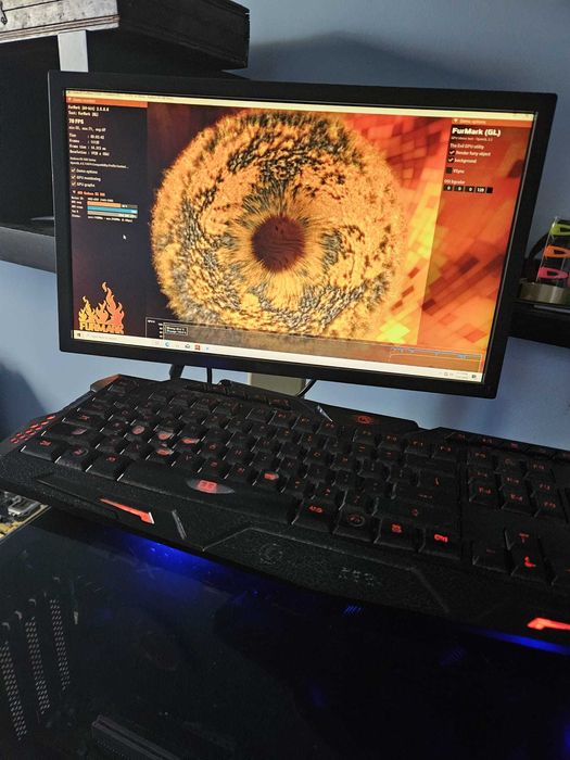 PC GAMING I5-8500/RX580 8gb/16gb ram/480ssd/500hdd/aqirys