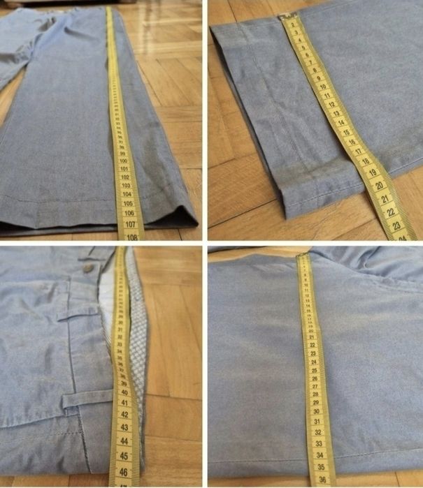 Hiltl - Pantaloni de bărbați, Model: Peaker S Business Chino, Sky - 52