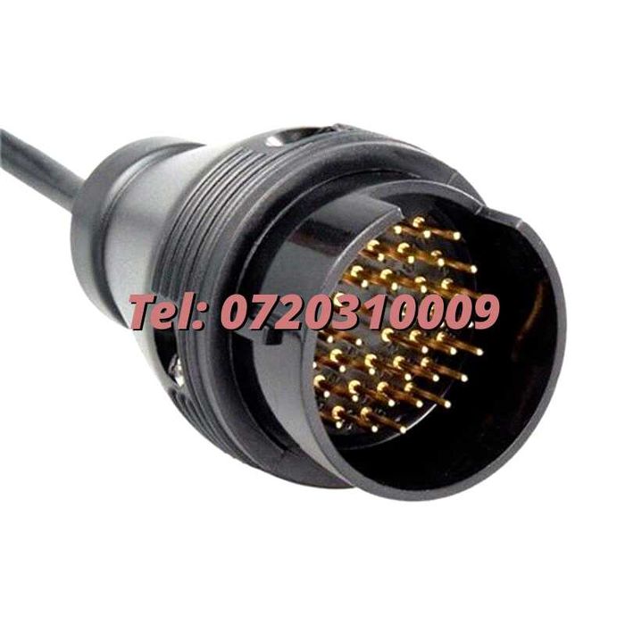 Cablu Adaptor Iveco Daily 38 Pin La Obd2 Pt Autocom Delphi Wurth