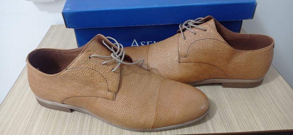 Pantofi piele naturala