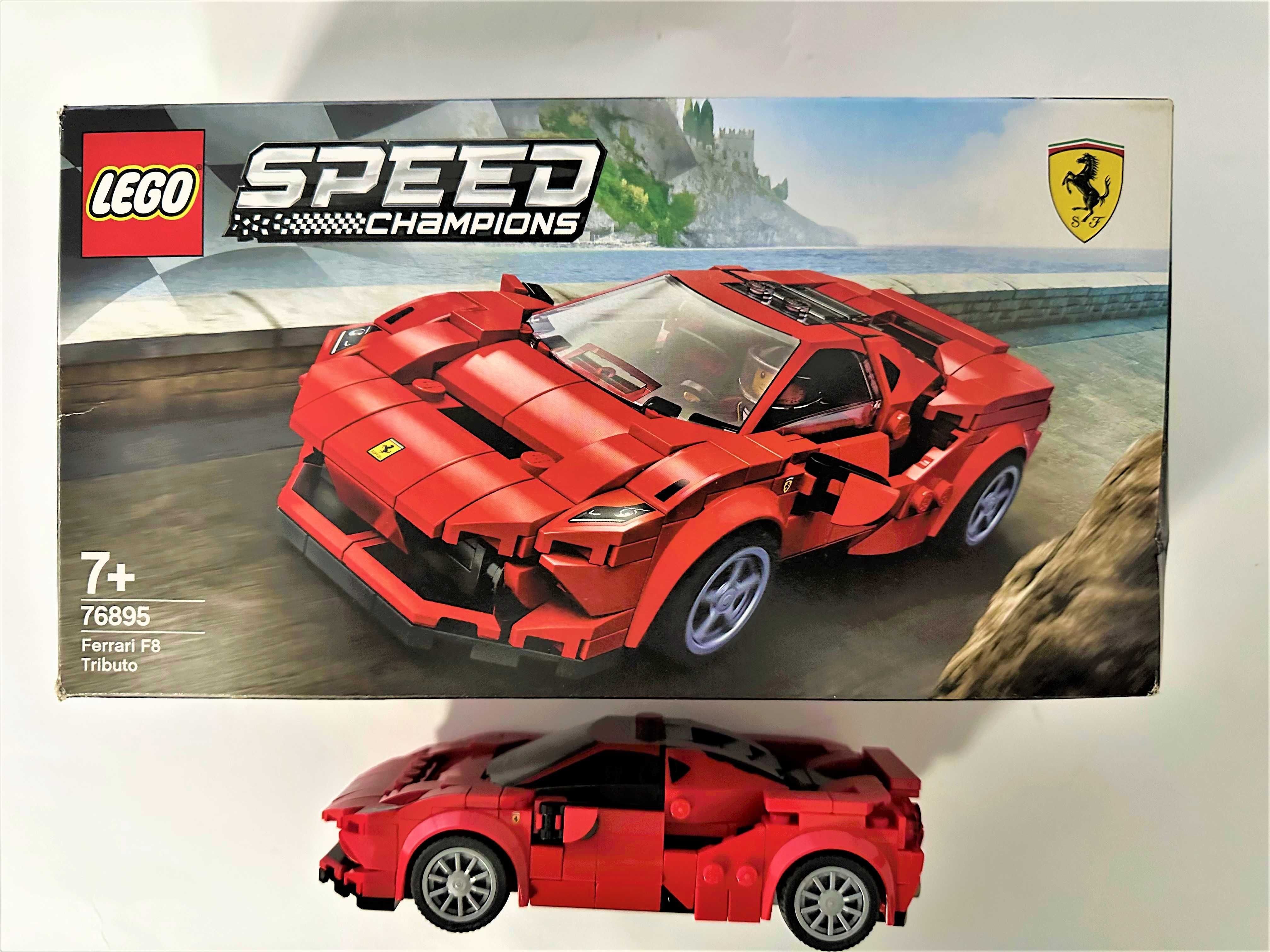 LEGO Speed Champions: Ferarri F8 Tributo 76895, 7 ani+, 275 piese