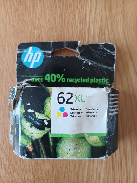 Оригинален тонер HP 62 Tricolor XL