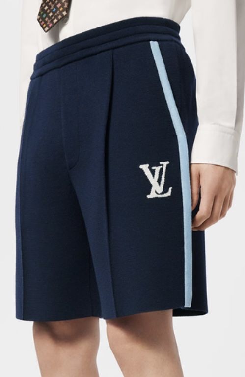 Louis Vuitton Signature Knitted Wool Shorts