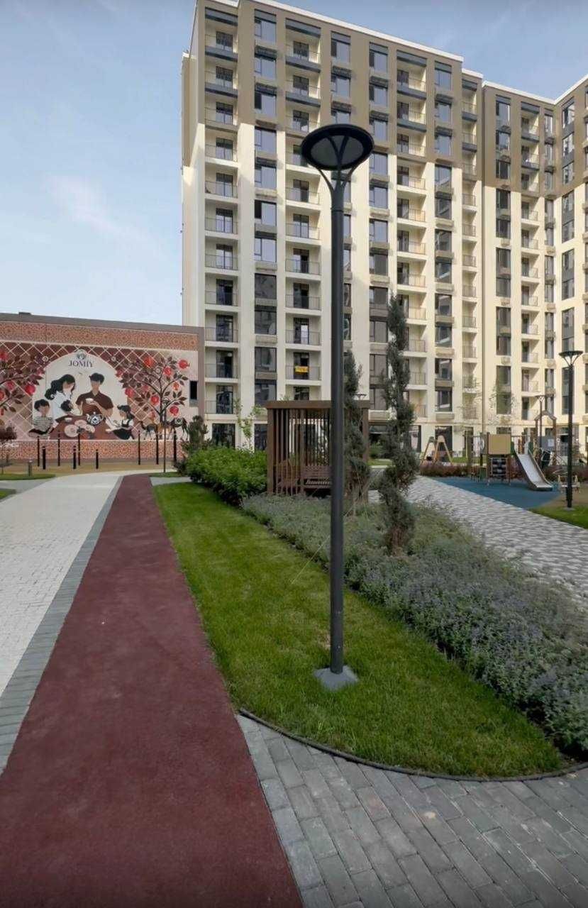 *Продается 1ком (43.34м2) квартира на NRG Jomiy за 60,566$*
