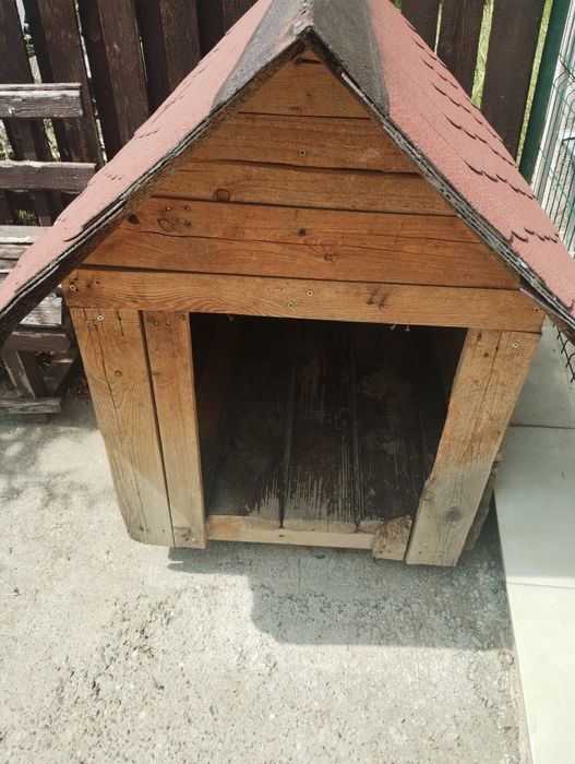 Cușcă solida pentru un caine de talie medie sau mare