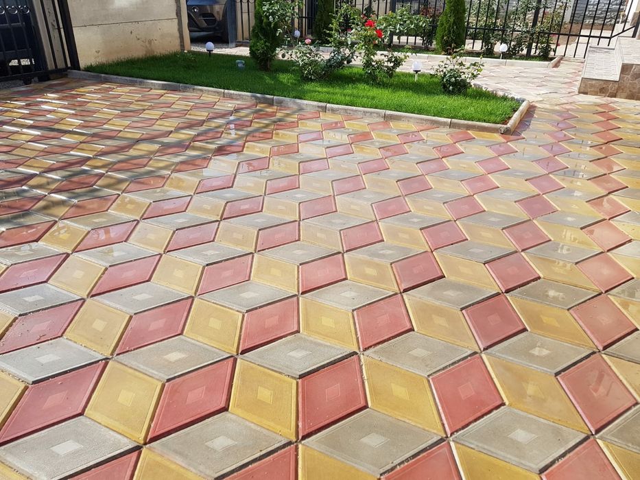 Pavaje si Pavele din beton aditivat - model Retea I