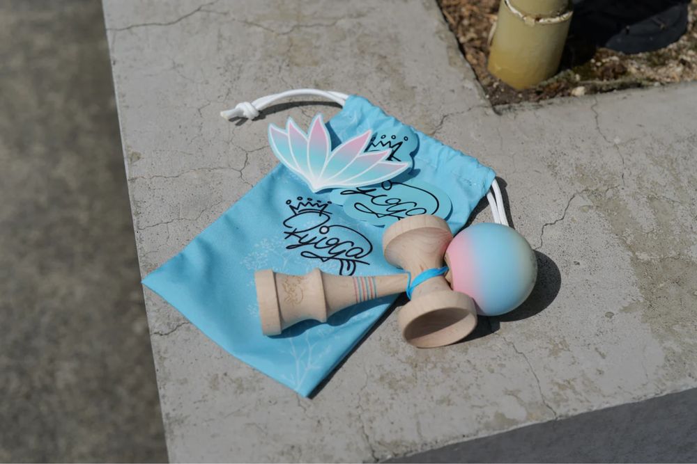 Kendama Lotus - Ryoga Pro Mod – Maple – Antiskid Rubber