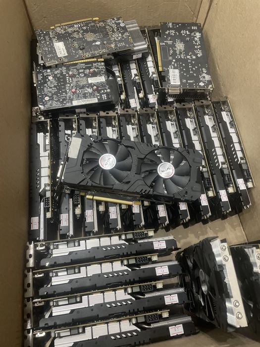 Видеокарты RX580, 30штук