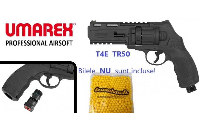Revolver T4E  Generatia 2  UMAREX  13Joules .kal 50 paintball