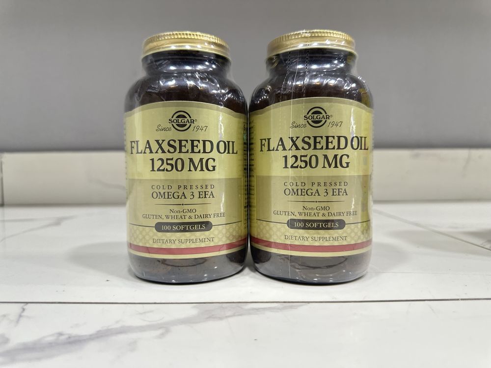 Flaxseed oil 1250mg 100softgels