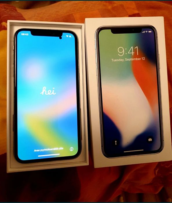 Iphone X 256 GB silver