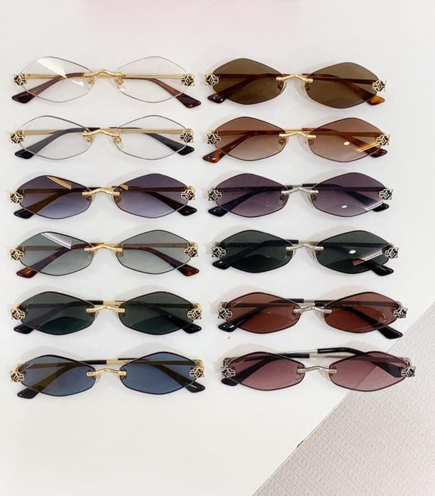 Черен ноември Слънчеви  очила Cartier