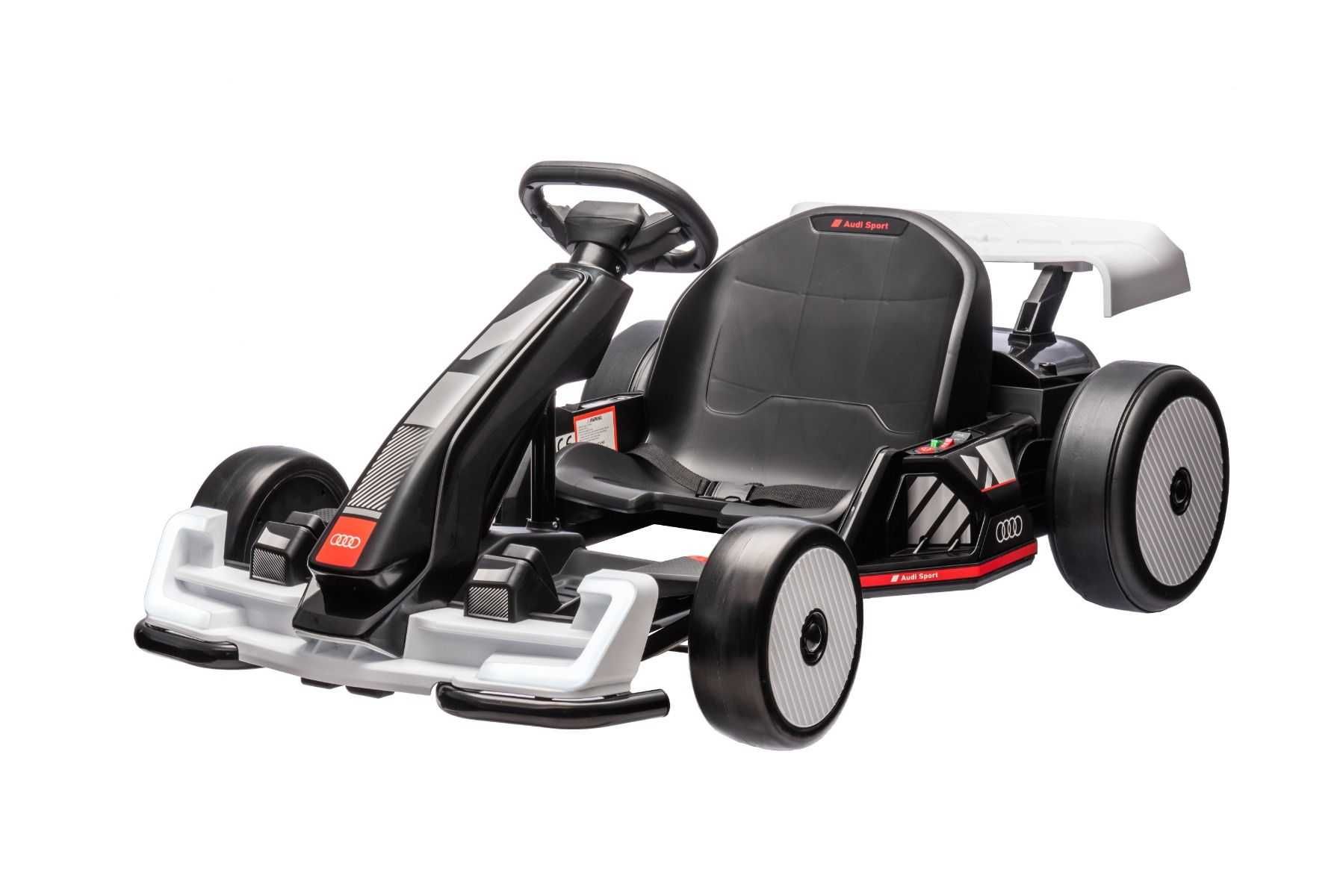 Лицензиран Акумулаторен Картинг AUDI, Дрифт функция, 24V/7Ah, 300W