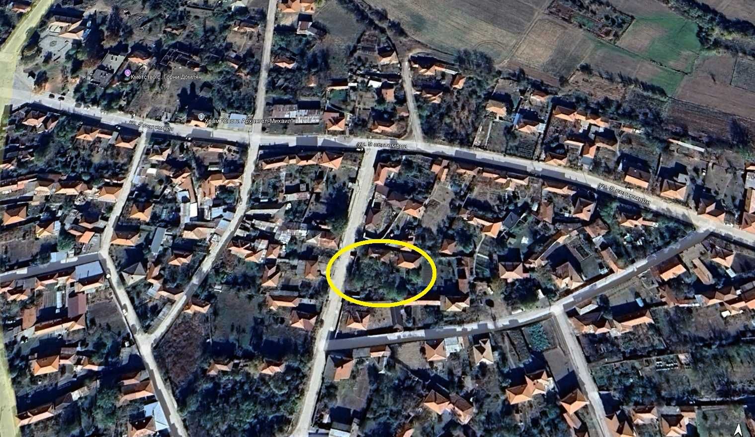 КЪЩА с РЗП 120 кв.м., двор 600 кв.м., село Горни Домлян